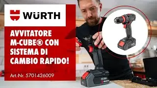 Questo avvitatore a batteria cambierà completamente il tuo set di attrezzi! Scopri M-CLICK!