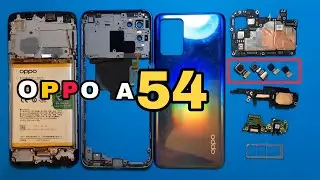Disassembly OPPO a54 || Bongkar Hp OPPO a54 || Teardown all internal parts