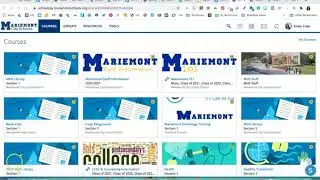 Copying one course to another in Schoology