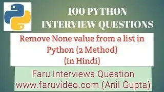 Remove None value in list python