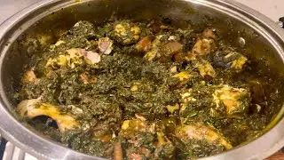 How to Cook Afam Soup