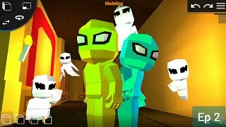 Stickman party Animation Ep2 [Prisma 3D animation]
