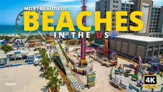 Most Beautiful Beaches in the USA | Episode 1 | 4K Ultra HD