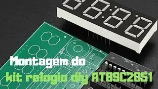 Monte você mesmo seu relógio AT89C2051