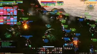 Mass PvP при сдаче паков на Кубе в Archeage.