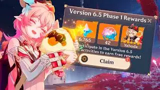 NEW UPDATE! VERSION 6.5 PHASE 1 REWARDS! HERE'S HOW TO CLAIM 6765 FREE PRIMOGEMS FOR LINNEA