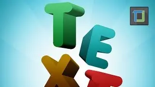 colorful 3d text effect in photoshop cs6 tutorials | 3d  effects