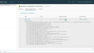 vSphere Integrated Containers (VIC) Networking with NSX