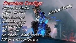 AIMBOT CONFIG - PREMIUM CONFIGS CoD Mobile 2022 - Auto Aim easy - Global / Garena