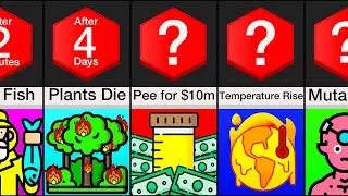 Comparison: What If Water On Earth Disappeared?