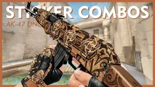 AK 47 Uncharted Sticker Combos | CSGO (2020)