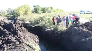 В Воронеже попытались осушить озеро Круглое