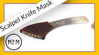Making a Leather Scalpel Knife Sheath (ASMR)