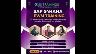 SAP S/4HANA EWM with Expert Soft Training! 