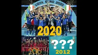 All European championship winners list||1960-2020||
