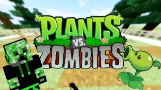 Plants vs Zombies Minecraft mod 🏡⚘🌻