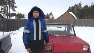 Холодный пуск мотоколяски СЗД .
