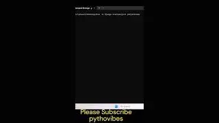 create django project without django admin command 
