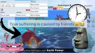 Pokemon Showdown but my friend made my team again and in less than 10 minutes (Gen 8 OU)