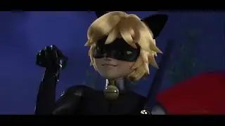 Miraculous Despair Bear Watch Your Step Cat Noir!