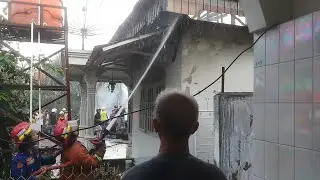 Kebakaran Rumah Gadang di Selayo Kab. Solok