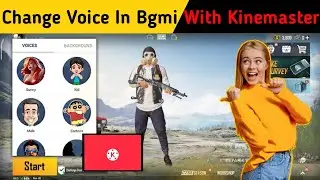How to change voice like shinchan using kinemaster | Bgmi voice changer app for android