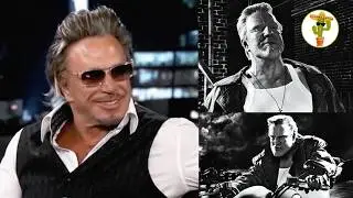 Mickey Rourke - Sin City: A Dame to Kill For (2014) Clips and Interview