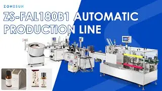ZONESUN Automatic Liquid Packaging Line ZS-FAL180B1