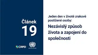Jeden den v životě zrakově postižené osoby: Nezávislý život
