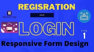 Responsive Registration and Login Form using HTML and CSS | Hindi me
