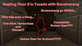 Beaten Floor 6 with Tuxedo and Bonemerang! Hypixel Skyblock!
