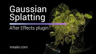 Gaussian Splatting After Effects plugin