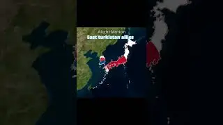 Chinese allies versus East turkistan Allies 