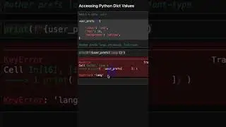 KeyError in Python: How to Handle Dictionary's Most Common Error  