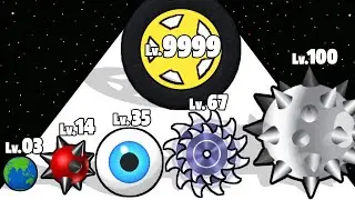 Merge Ball Miner - Level Up Ball Max Level Gameplay (Merge Miner, Ball Run 2048)