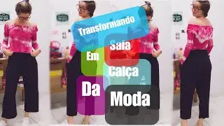 Transformando Saia Em Calça Pantacourt