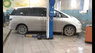 Увеличение клиренса Toyota Estima