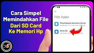 Cara Memindahkan File Musik Dari SD Card ke Memori Internal Hp
