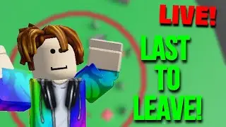 (🔴 LIVE) Last To Leave The Circle Wins $1,000 ROBUX! | 