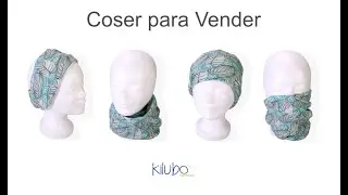 Coser para vender│Gorro, Bufanda, Vincha y Cubreboca│4 en 1