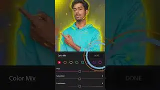 Photo colour grading tricks in Mobile photo editing tutorial #shorts #youtube #lightroom