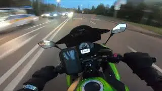 Мото покатушки #7 Закрытие сезона 2023 Kawasaki ER-6F