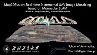 Map2DFusion:Real-time Incremental UAV Image Mosaicing based on Monocular SLAM