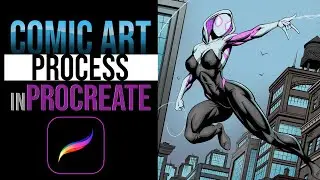 Breaking Down My Comic Art Process in Procreate