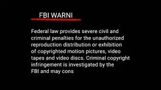 Touchstone Home Entertainment FBI Warning Screen (2002-present)