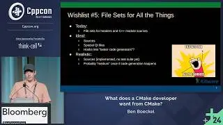 Lightning Talk: What Does a CMake Developer Want From CMake? - Ben Boeckel - CppCon 2024