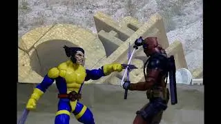Deadpool And Wolverine Teaser Recreation in Stop Motion