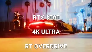 CYBERPUNK 2077 RTX 3090 4K MAXED OUT - RAY RECONSTRUCTION