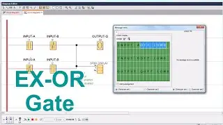 EX-OR Gate Logic in PLC Program using Siemens LOGO Software / 