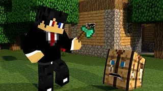Minecraft Mini games:Blockhunt with michaw..Best Hiding Spot Ever!!
